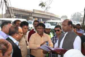 सहकारिता राज्य मंत्री सारंग ने विकास कार्यों का निरीक्षण किया