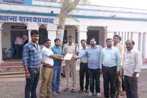 दैनिक भास्कर कार्यालय में सफाई कर्मचारी ने किया अभद्र व्यव्हार और दी जान से मारने की धमकी
