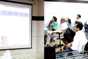 ई-ऑफिस आटोमेशन पर मंत्रीगणों को दिया गया प्रशिक्षण