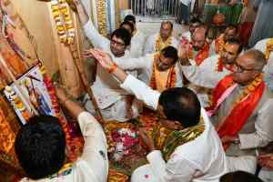 भगवान बलदाऊ मंदिर मथुरा से किसान सम्मान यात्रा प्रारंभ
