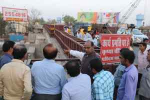 चेतक ब्रिज आरओबी का निर्माण कार्य जून तक पूरा होगा
