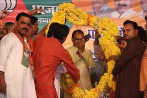 बरही नगर प्रवेश पर मुख्यमंत्री का अभूतपूर्व स्वागत