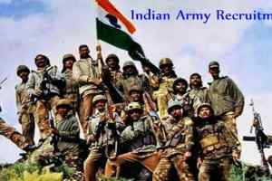 युवाओं के लिये इण्डियन आर्मी में भर्ती का मौका 25 अक्टूबर तक करवा सकते हैं पंजीयन