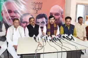 प्रदेश में बढ़ते अपराध एवं बिगड़ती कानून व्यवस्था के विरोध में भाजपा करेगी प्रदेश सरकार का पुतला दहन