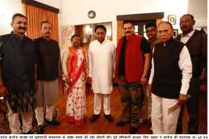बसपा नेत्री पूर्व विधायक उषा चैधरी एवं पूर्व वन अधिकारी डबास मुख्यमंत्री के समक्ष कांग्रेस में शामिल