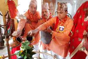 श्री पशुपतिनाथ मंदिर गोविन्दपुरा में गंगाजली कलश यात्रा एवं रूद्राभिषेक का आयोजन सम्पन्न