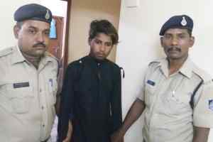 गांधी नगर पुलिस ने 55 लीटर अवैध शराब पकड़ी