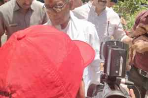दिग्विजयसिंह के नामांकन रैली में इंदौर से अन्नू पटेल भी पहुंचे समर्थकों के साथ