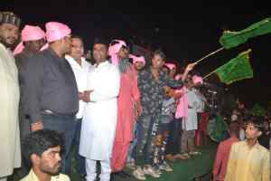 खजराना में यादे हुसैन का परचम