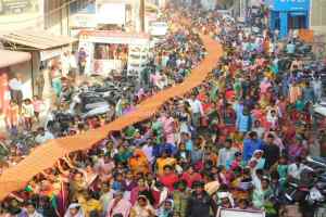 ‘‘प्लास्टिक मुक्त भारत’’ के संकल्प  ‘‘विशाल-चुनरी यात्रा’’