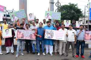 कांग्रेस की दमनकारी नितियों से प्रदेश की साढे सात करोड जनता नही मना पायेगी दिवाली