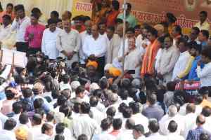 भाजपा का प्रदेश सरकार के खिलाफ किसान आक्रोश आंदोलन