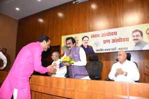 पहले सत्ता के माध्यम से सेवा की, अब संघर्ष के माध्यम से सेवा करेंगे : राकेश सिंह