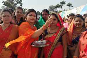 कुनबी पाटिल समाज का धन्वंतरी पार्क में परिवार मिलन समरोह एवं हल्दी कुमकुम कार्यक्रम