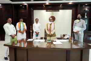 मुख्यमंत्री श्री चौहान से मिले जन-प्रतिनिधि