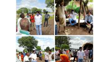 भाजपा युवा नेता मुदित ने दुरभाष से जाना बाढ़ पीड़ितों का हाल