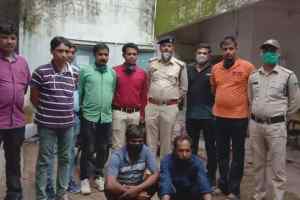 बाईस लाख के गांजे के साथ दो तस्कर गिरफ्तार