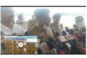 हाईवे डकैती गिरोह का पर्दाफाश  15 करोड के मोबाईल फोन जप्त