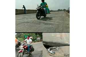 मुख्यमंत्री शिवराज के क्षेत्र में सड़कें हुई जानलेवा कलेक्टर के आदेशों की बार- बार उड़ा रहे  धज्जियां