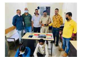 राजस्थान राॅयल्स वर्सेज राॅयल चैलेंजर बैंगलुरू टीम पर सट्टा खाते गिरफ्तार