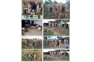 अवैध शराब तस्करों के विरूद्ध मंदसौर पुलिस की कार्यवाही