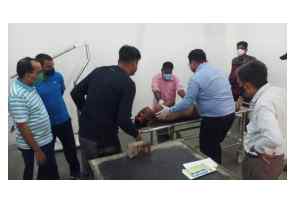 कोतवाली क्षेत्र में युवक की हत्या  भारी वस्तु से कुचला चेहरा