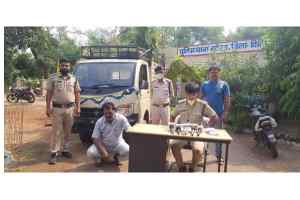 देशी कट्टा के साथ एक आरोपी धराया