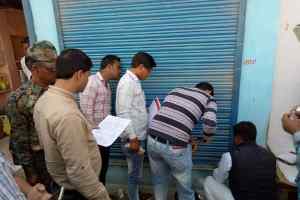 भांडेर ब्रेकिंग : बकाया बिजली बिल दुकान गोदाम हुए सील