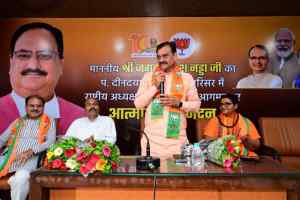 आपको भाजपा में ऐसा लगेगा जैसे परिवार में आ गए हैं : शर्मा