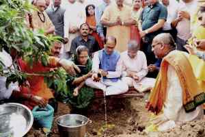 माँ नर्मदा की आरती कर 1100 पौधे लगाएंगे युवा मोर्चा कार्यकर्ता