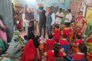 आयोग ने उज्जैन में किया आंगनवाडी केन्द्र व वन स्टॉप सेन्टर का निरीक्षण