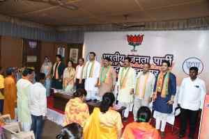 भारतीय जनता पार्टी के नगर कार्यसमिति बैठक संपन्न