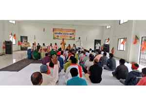 चुनाव जिताने में बूथ के कार्यकताओं की महत्वपूर्ण भूमिका : हितानंद