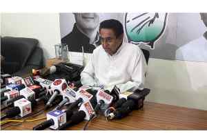 पूर्व मुख्यमंत्री कमलनाथ जी की पीसीसी में मीडिया से चर्चा