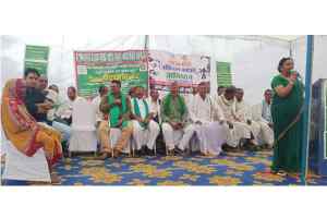 नफरत छोड़ो संविधान बचाओ पदयात्रा का समापन