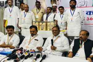 कांग्रेस के राष्ट्रीय अध्यक्ष पद के लिए प्रदेश कांग्रेस मुख्यालय में मतदान प्रक्रिया संपन्न