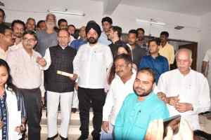 मल्लिकार्र्जुन खड़गे को अभा कांग्रेस अध्यक्ष निर्वाचित होने पर मप्र कांग्रेस के पदाधिकारियों ने बधाई एवं शुभकामनाएं प्रेषित की