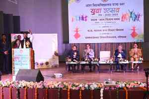 भारत को विश्व में सर्वश्रेष्ठ राष्ट्र के रूप में स्थापित करने के लिये अपना हर कर्म राष्ट्र को समर्पित करें युवा- मंत्री श्री सारंग