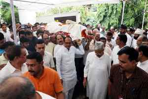 मुख्यमंत्री श्री चौहान द्वारा श्रीमती जानकी देवी सूर्यवंशी के निधन पर शोक व्यक्त