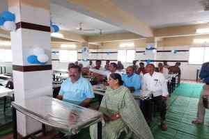 खरगोन व महेश्वर में पूर्व से संचालित रसोई में 10 रुपये के बजाय 5 रुपये में पौष्टिक भोजन प्रदाय किया