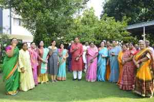 प्रत्याशी ध्रुव नारायण सिंह का भव्य स्वागत किया गया एवं भगवान गणेश जी के भंडारे में शामिल हुए