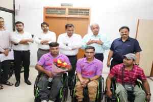 कलेक्टर श्री शिवम वर्मा की पहल पर दिव्यांग खिलाड़ियों को मिली विशेष मदद