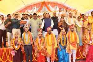 कन्या विवाह योजना ने गरीबों के मन से बेटी की शादी की चिंता मिटा दी है : उप मुख्यमंत्री श्री शुक्ल