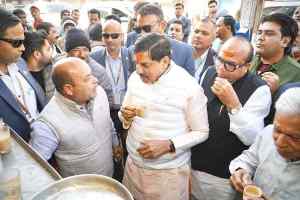 मुख्यमंत्री डॉ. यादव ने सुबह की चाय की चुस्की उज्जैनवासियों के साथ ली