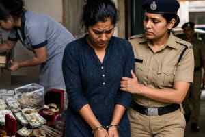 केयरटेकर बनकर करती थी लाखों की चोरी, जूनी इंदौर पुलिस ने महिला को दबोचा